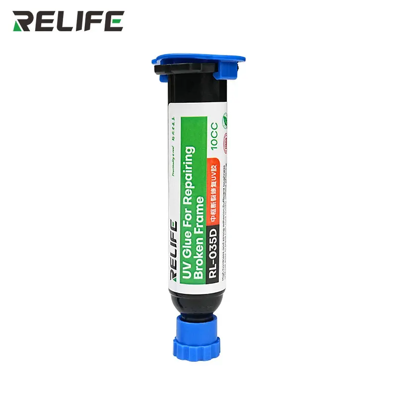 RELIFE RL-035D Repairing Broken Frame UV Glue High temperature resistance and anti-aging,Fast curing without whitening Repair