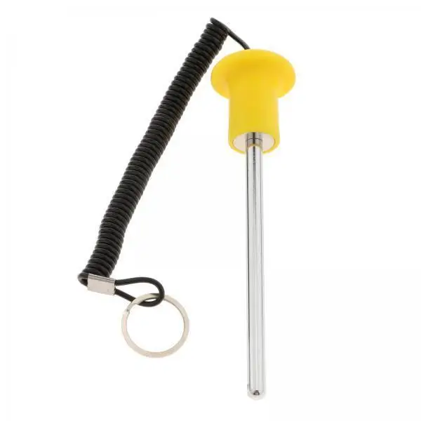 Magnetic Weight Stack Pin Replacement with Secure Lanyard Gym Pin for Power Rack and Home Gym Lifting