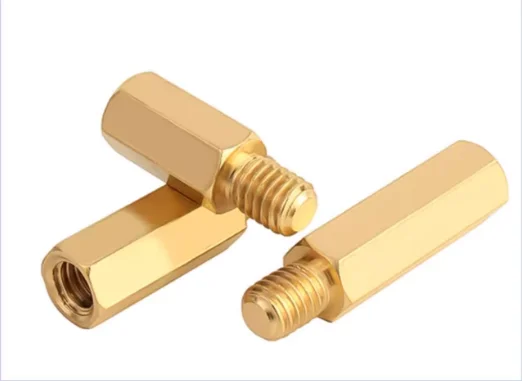 10pcs M4*(6-50)+6mm M4 Male 6mm Female 6-50mm Hex Brass Standoff Spacer