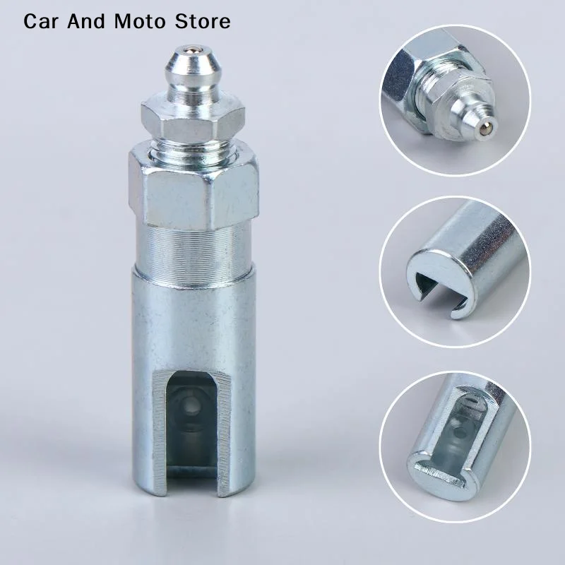 【CMO】Lubricant Grease Coupler Replacement Parts Slide On Grease Adapter Right Angle Grease Coupler Carbon Steel