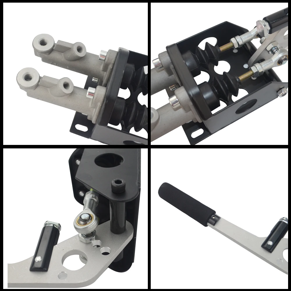 High quality Vertical Hydraulic Handbrake With Twin Cylinder Double Master Cylinder WLR3944