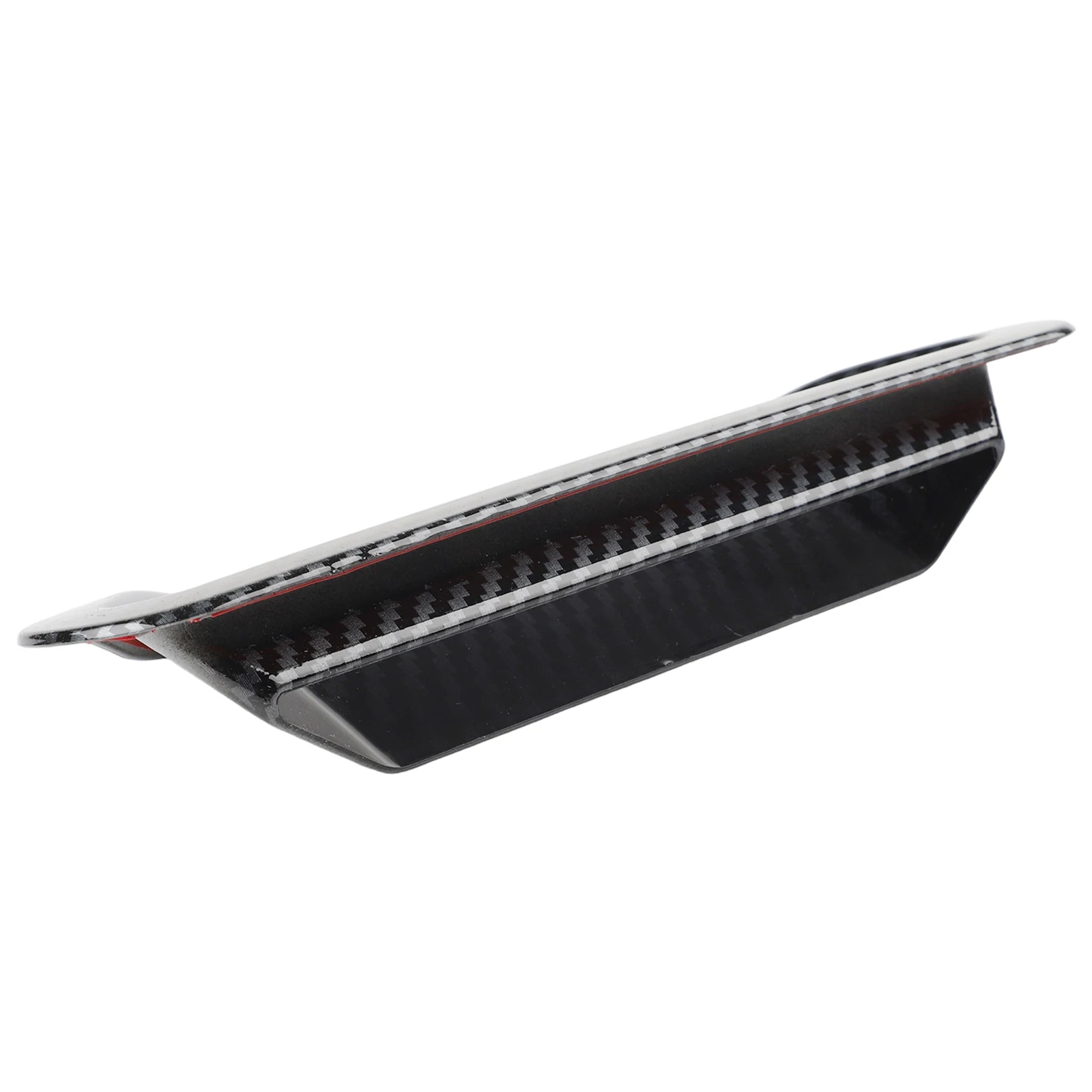 

Car Decoration Black Rear Tailgate Door Handle Carbon Fiber Handle Trim Easy Installation High Universality Fitment