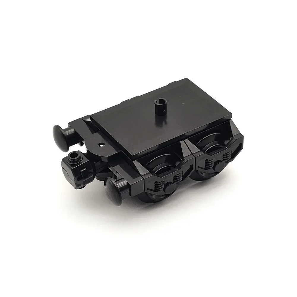 Treinwagon Treinwagen MOC Bouwstenen ​ ​ Motorwielen Onderdelen Compatibel met LEGO Magnetische Connectors Koppeling Bakstenen Speelgoed