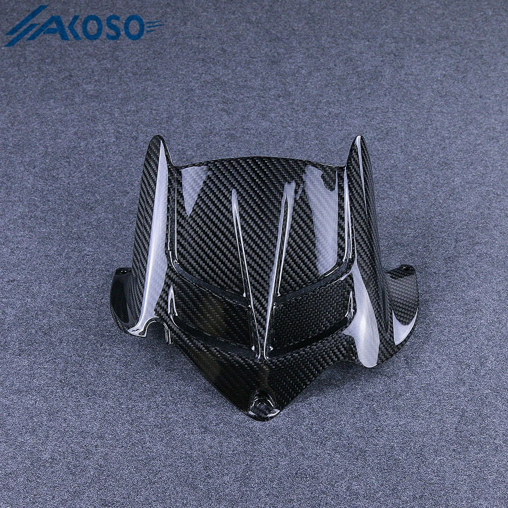 3K Dry Carbon Fiber Motorcycle Rear Wheel Fender Hugger Mudguard For Kawasaki Ninja ZX-6R 2019 2020 2021 2022 2023 2024