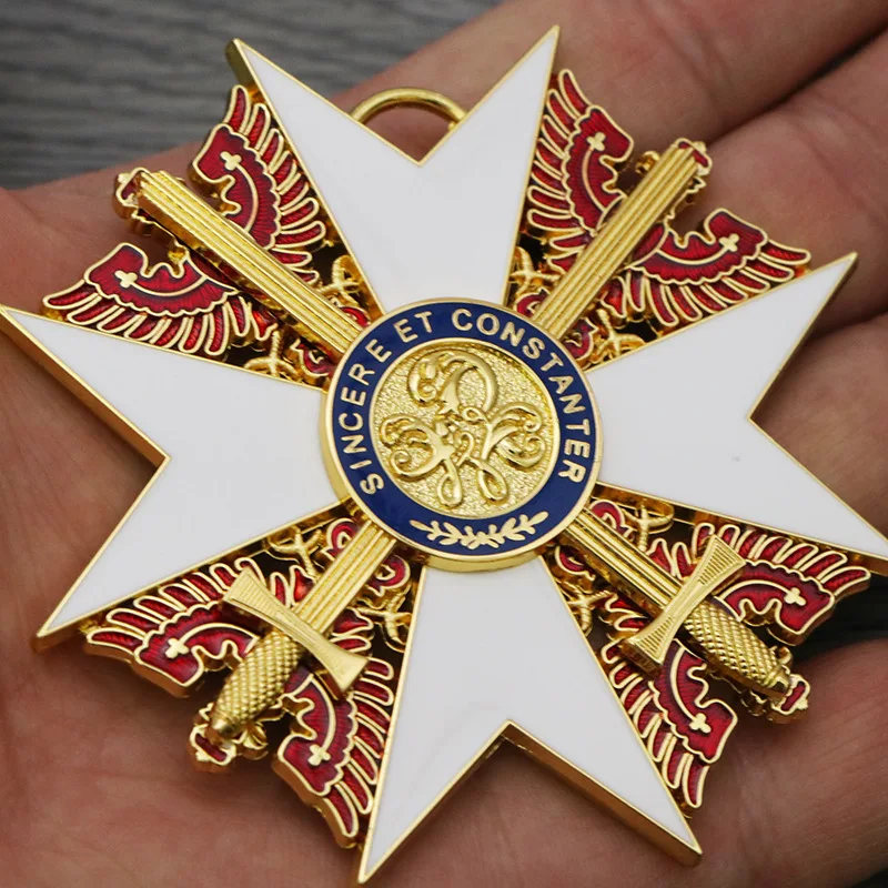 Reproduction of the German Badge Prussian Grand Cross Red Eagle Medal Pins Emblem Soviet Commemorative Medal