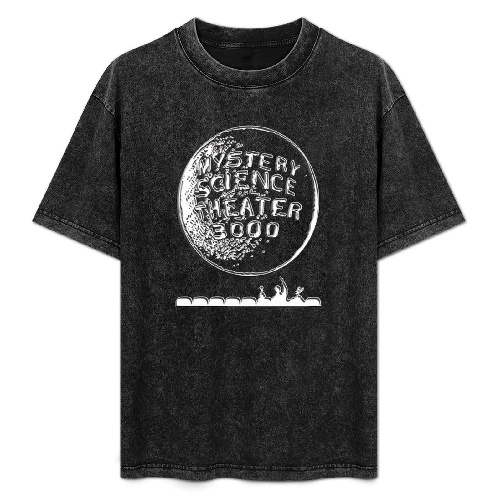 

Mystery Science Theater 3000 T-Shirt Minimalist Plain Crew Neck T-Shirt