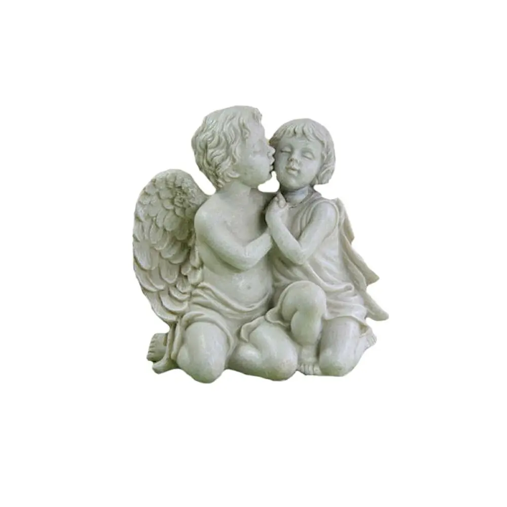 LXYY 3D Angel Candle Silicone Mould Kissing Couple DIY Clay Plaster Resin Soap Wedding Mold