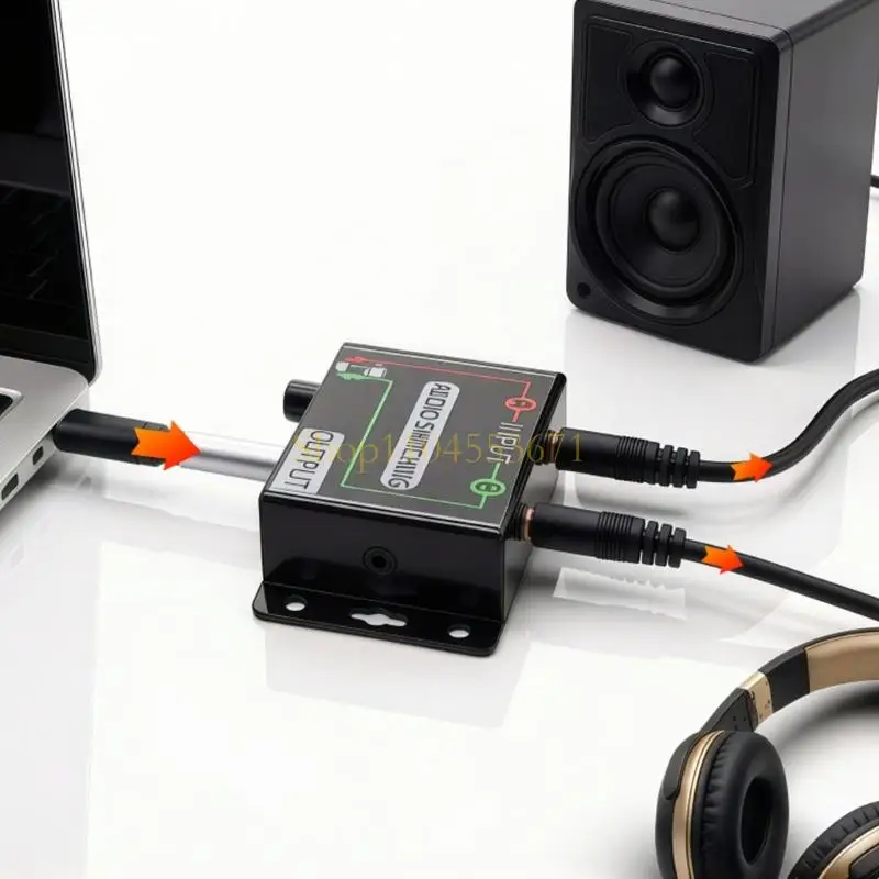 Best Seller 3.5Mm Auditory Transmission Converter Easy to Use for Connecting Multiple Auditory Sources