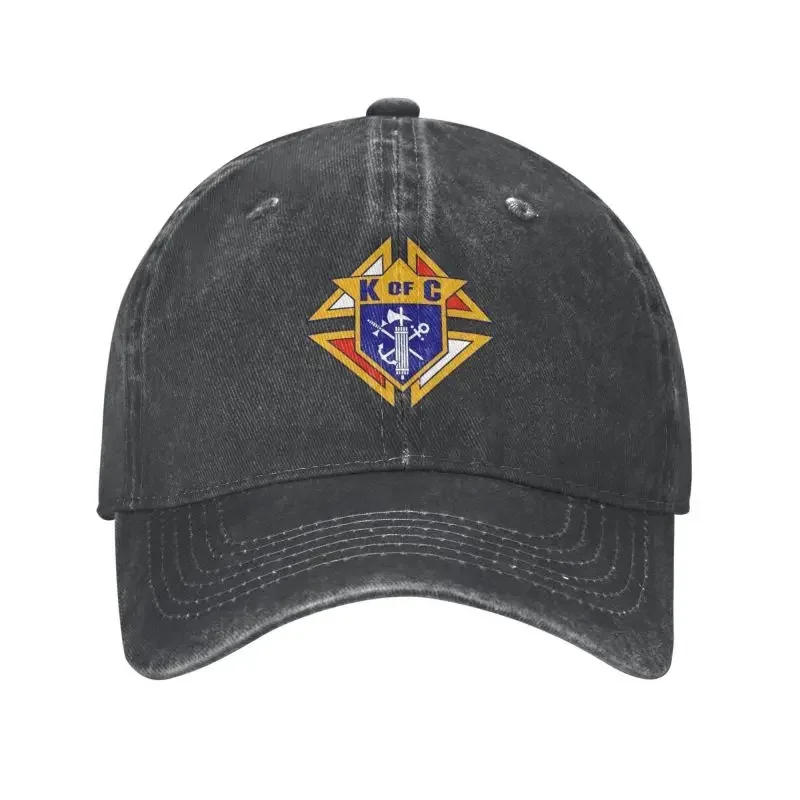 Personalized Cotton Knights Of Columbus Baseball Cap for Men Women Adjustable Dad Hat Outdoor