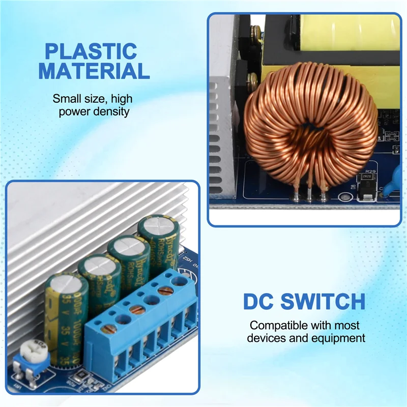 -RRKK AC 100-240V To DC 24V12.5A Power Supply Module Board Switch AC-DC Switch Power Supply Board