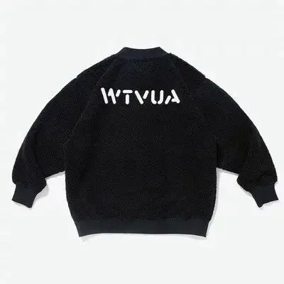WTAPS Men's Women's Winter Sweatshirt 500G Thick Sherpa Fleece Lined  Japanese Streetwear Letter Graphic Loose Fit Casual Top