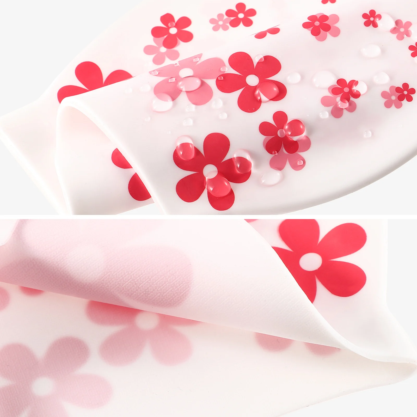 

1Pcs Toddler Swimming Cap Waterproof Silicone Hat for Kids Stylish Designs Ear Protection for Pool Use Swim Caps