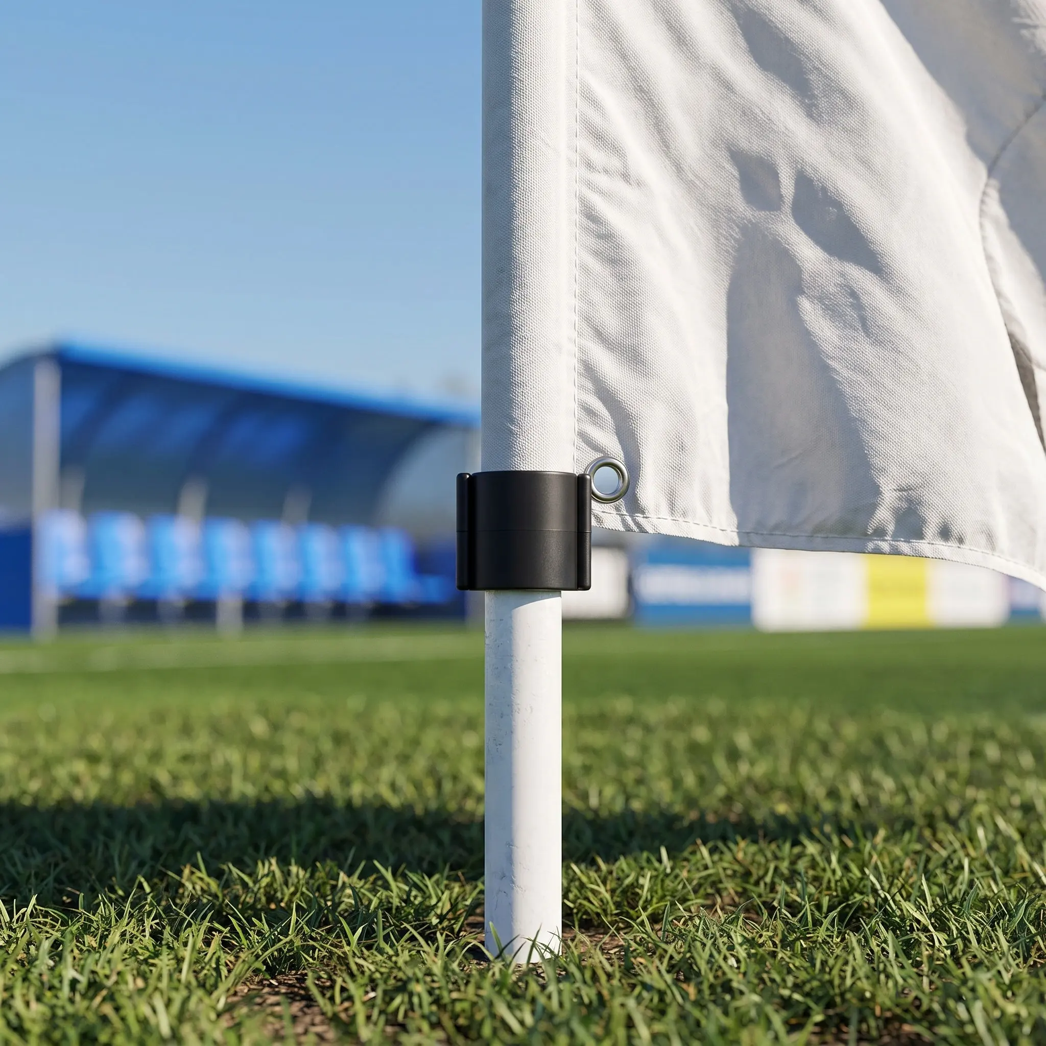 10Pcs Corner Flag Buckles Plastic Soccer Training Equipment Flagpole Clips Safe Stable Football Practice Clips