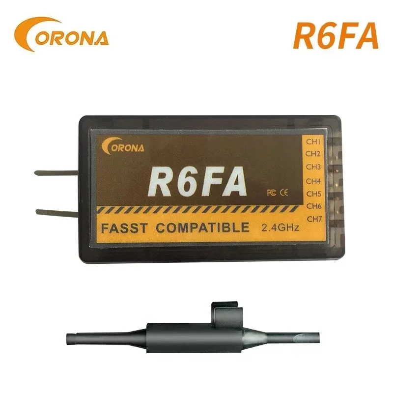 Corona 2.4Ghz R820FA F4FA R6FA F8FA R14FA SBUS Receiver Compatible FUTABA FASST 10C 12FG 14SG 16SZ 18SZ TX