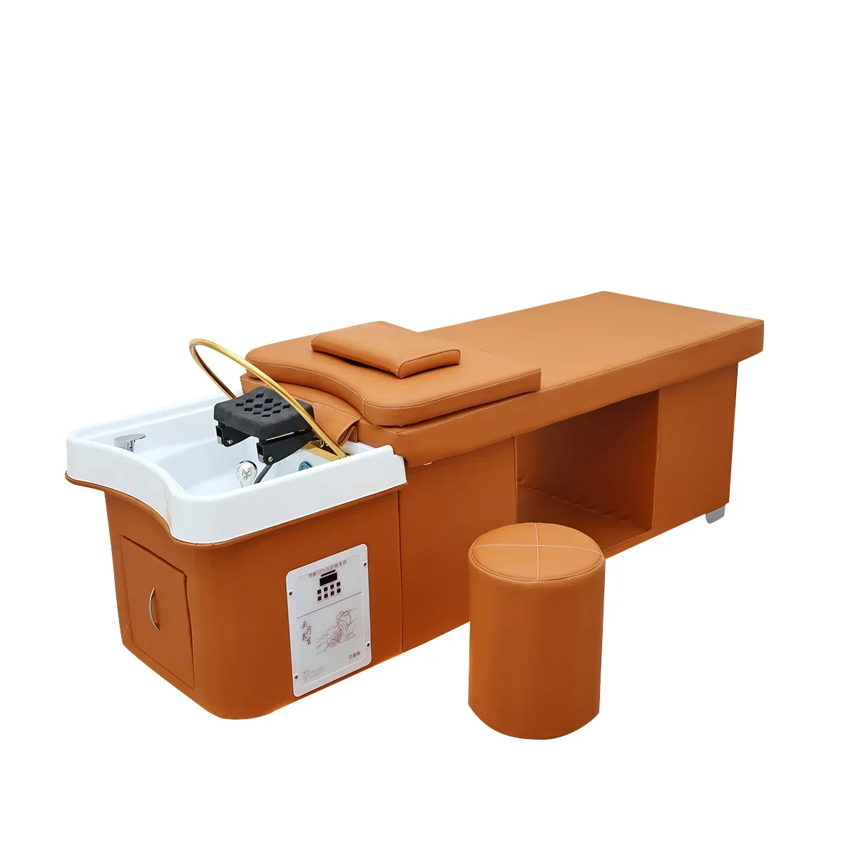 

Шампунь для лечения волос, кровать для парикмахерской, циркуляция воды, фумигация со светодиодной подсветкой, высококачественный шампунь, водонагреватель