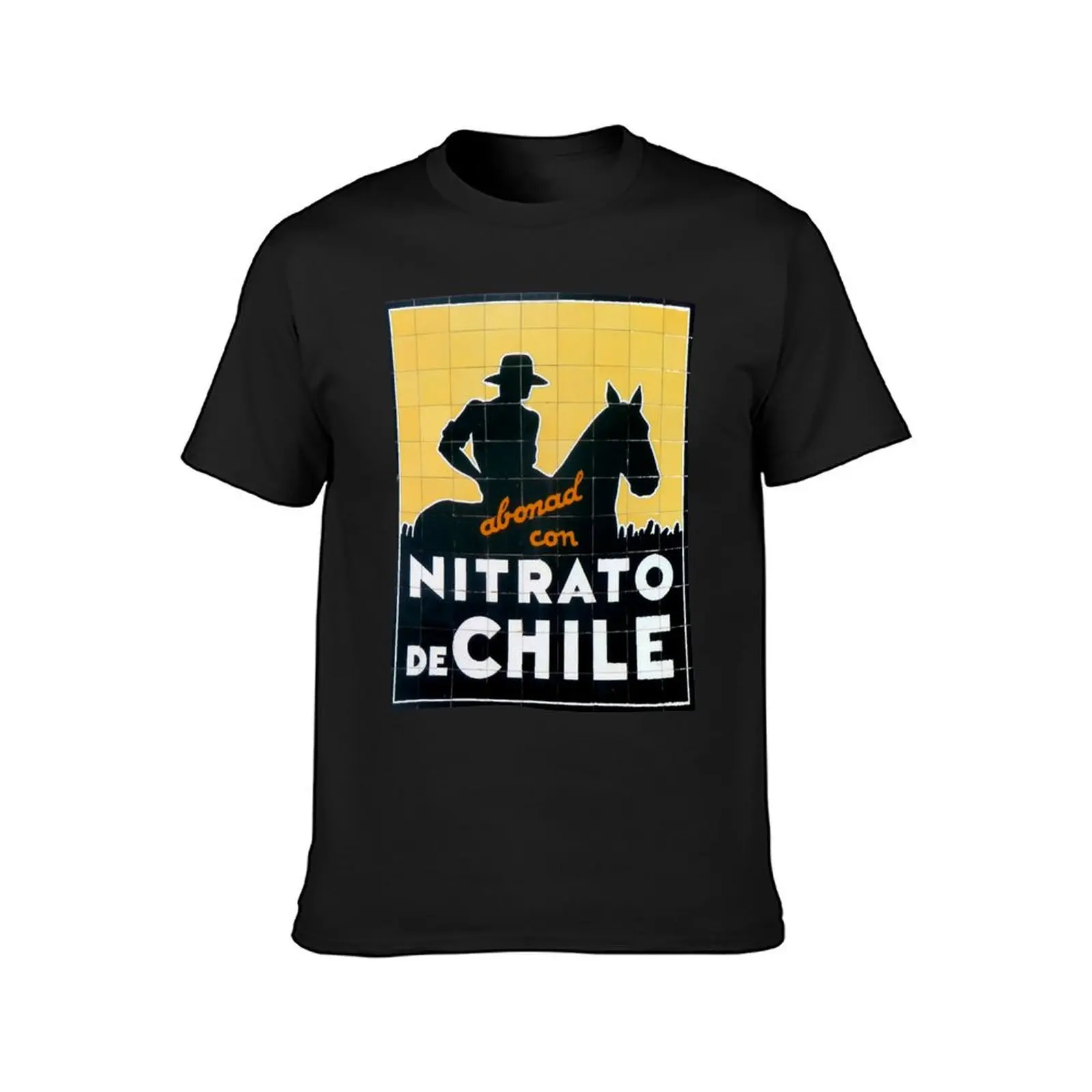 Nitrato de chile old city spanish logo T-Shirt tees plus sizes blacks mens graphic t-shirts pack