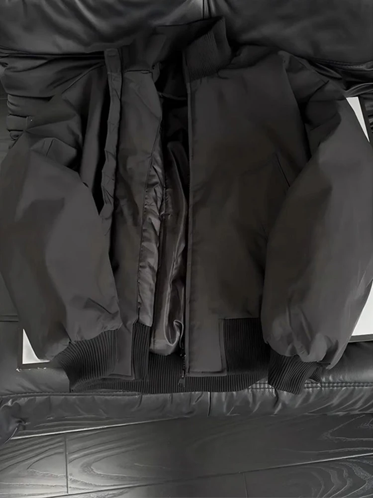 

American Sle ort Bomber Flight Jaet Cotton Men's Autumn Winter High Sensation Cool Stand Collar Baseball orm Cotton...