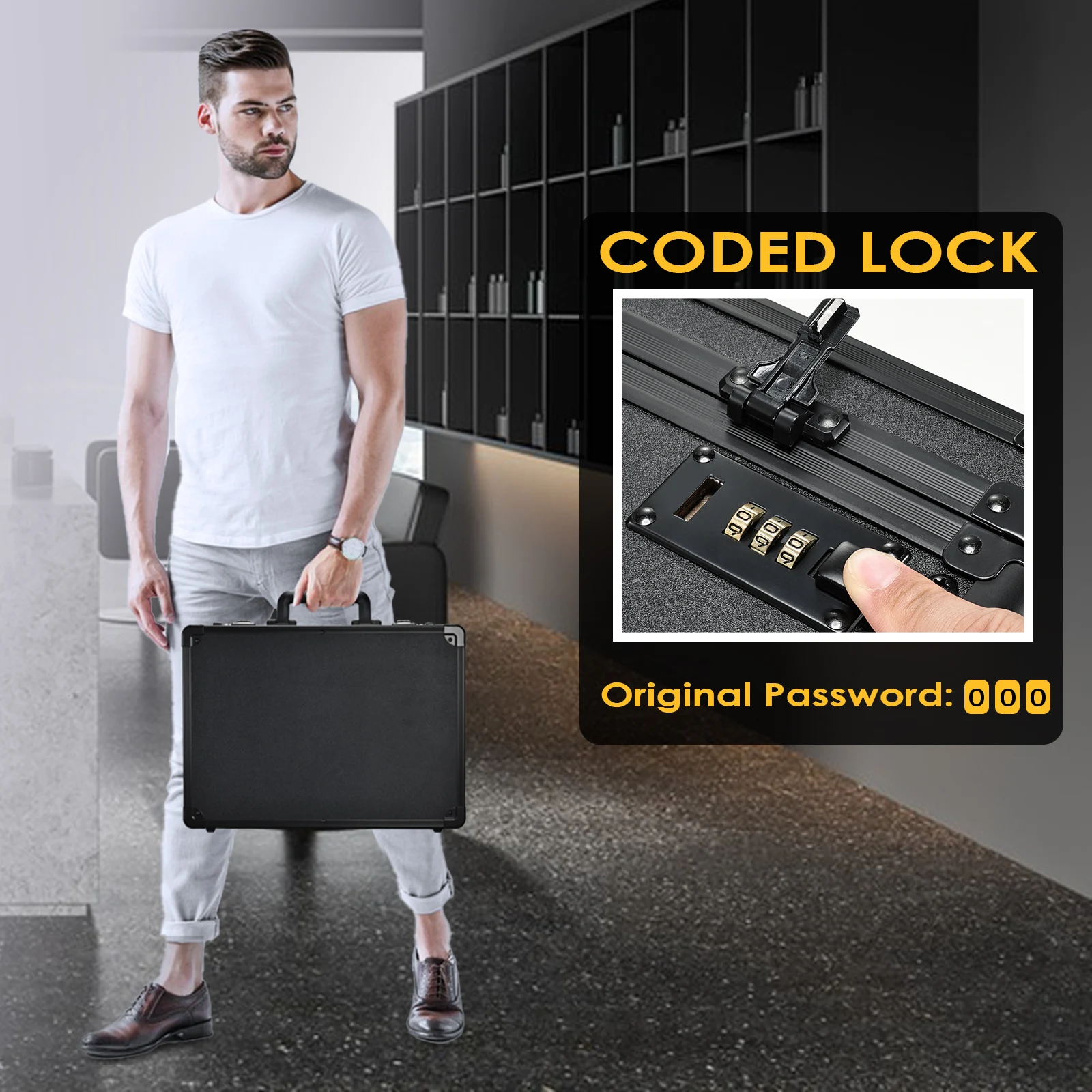 전문 이발사 용품 헤어 도구 정리함 여행용 이발사 가방 이발기 및 용품 휴대용 가방