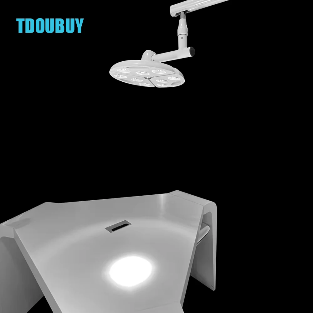 TDOUBEAUTY 90W LED Ceiling Surgical Light Medical Exam Lamp for Micro Plastic Surgery, Veterinary & Beauty Use