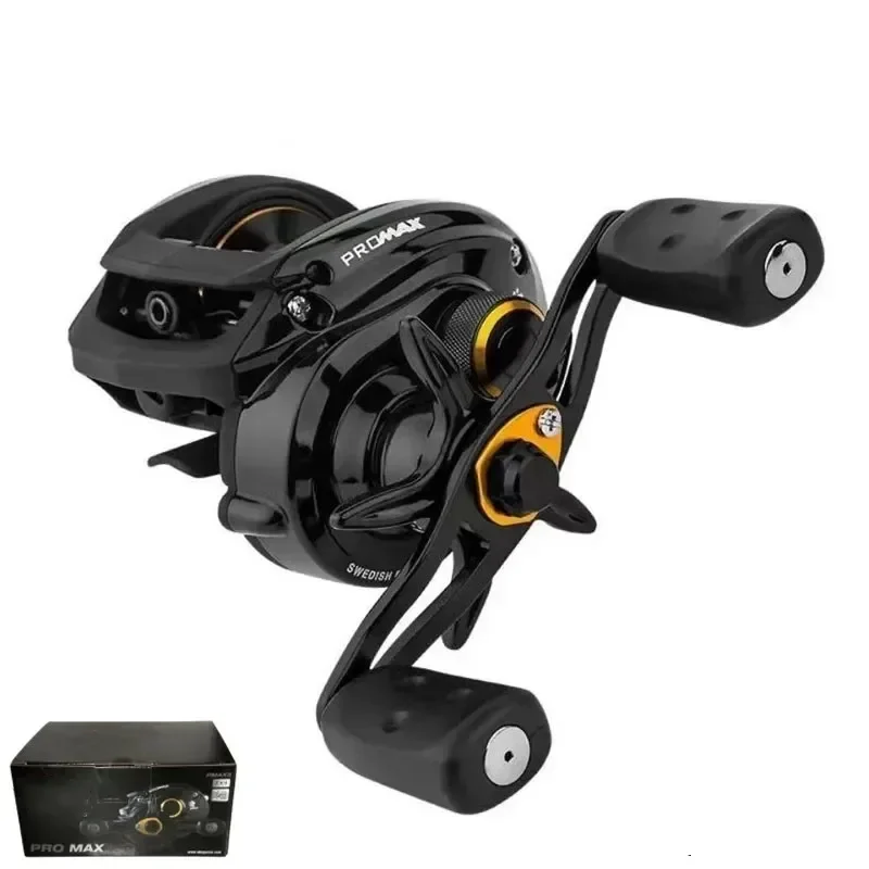 

Left Right Bait Casting Fishing Reel 7.1:1 8BB Drag 8.1kg Water Drop Baitcasting Fishing Reels