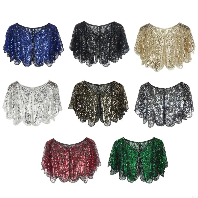 

P88B Sexy Tassels Thin Shawl Casual Lace Dresses Tippet Bling Classy Beach Holiday