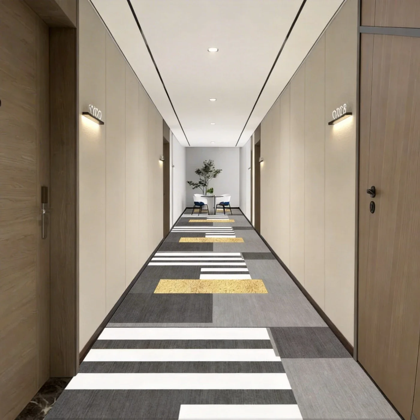 Nordic Abstract Long Runner Rugs Decoration Home Living Room Sofa Corridor Carpet Bedroom Cloakroom Doorway Aisle Non-slip Mat