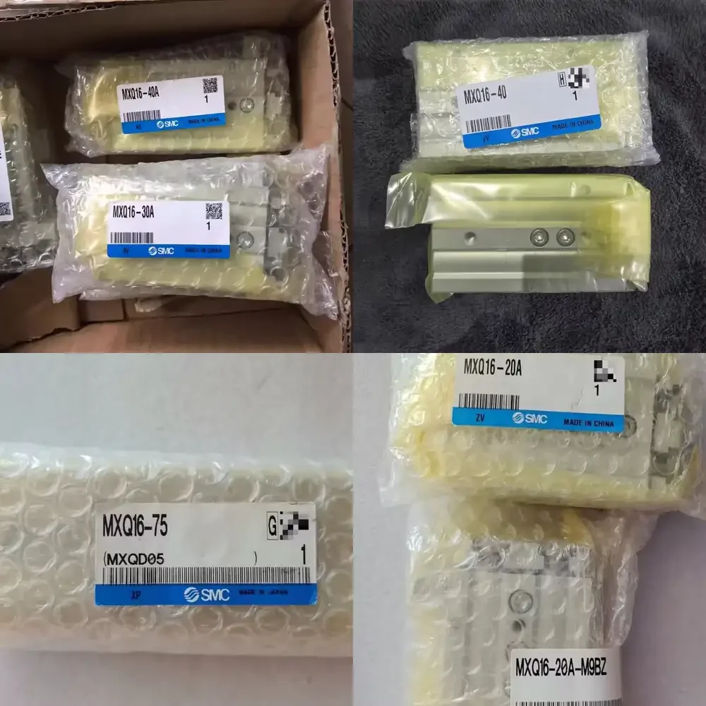 

SMC Original Air Slide Table MXQ16-20A/125A Thin Small Pneumatic Cylinder,Pneumatic Guide Rail Slide Table Cylinder