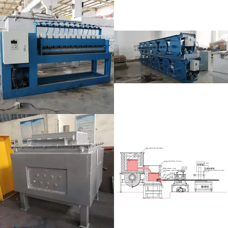 2026 CE Aluminum Wire Rod Continuous Casting Machine and Rolling Production Line