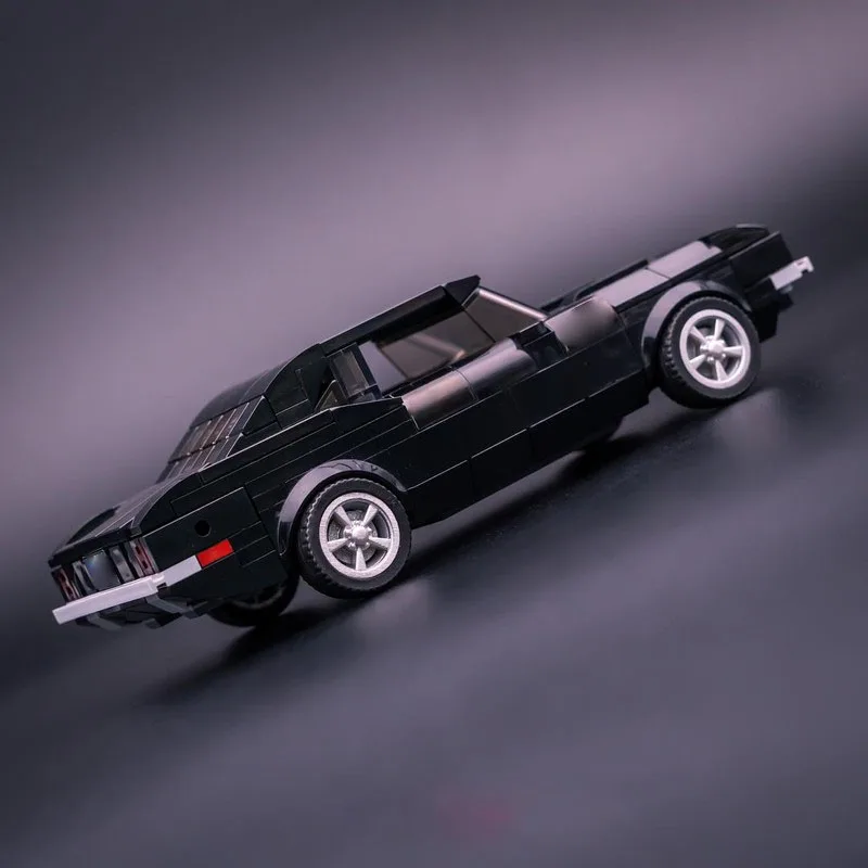 

MOC-212496 Новая городская черная спортивная культовая модель гоночного суперкара из строительных блоков, 343 детали, подарок на день рождения для мальчиков и детей