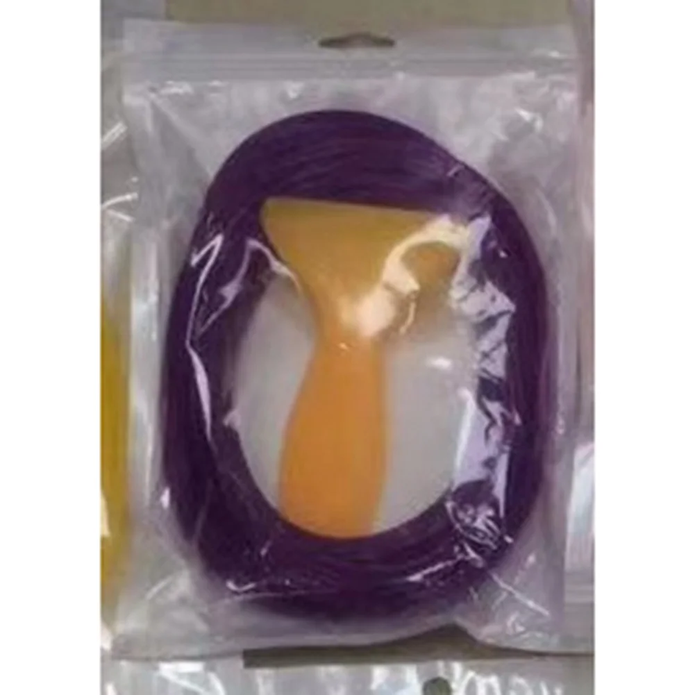 1pc Car Moulding Trims Dashboard Door Car-styling Interior Accessories Purple Silicone 5M Length Car Cover Trim