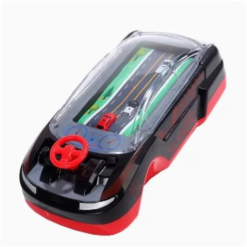 Racing Challenge Children's Electric Toys Simulation Driving Steering Wheel Table Games Toys Mini Game Console Gift for Kids