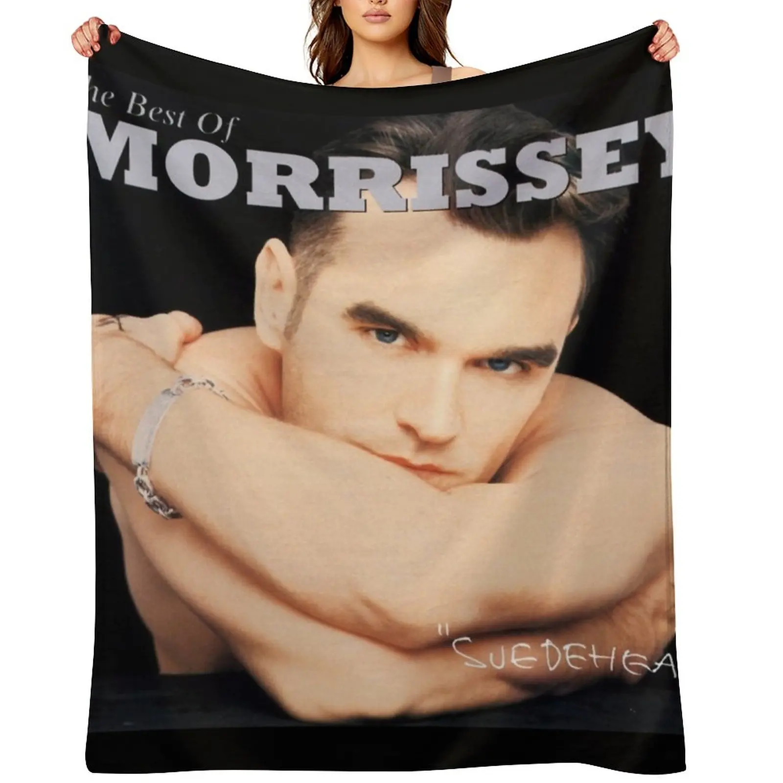 

Morrissey suedehead the best of morrissey Throw Blanket for winter Soft Plush Plaid Sofa Bed Blankets