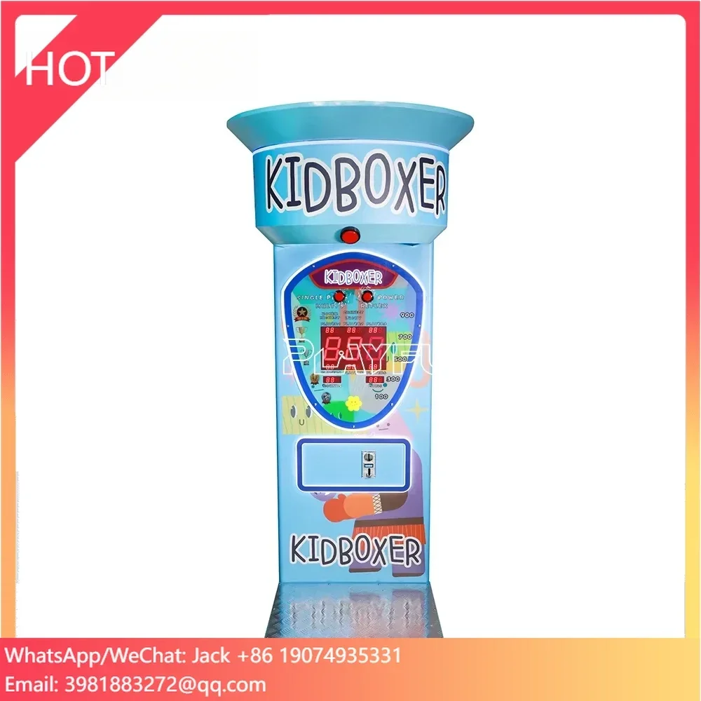 New Design Amusement Park Punch And Kick Arcade Machine Coin Operated Interactive Sport Games Kid Boxing Boxer Machine