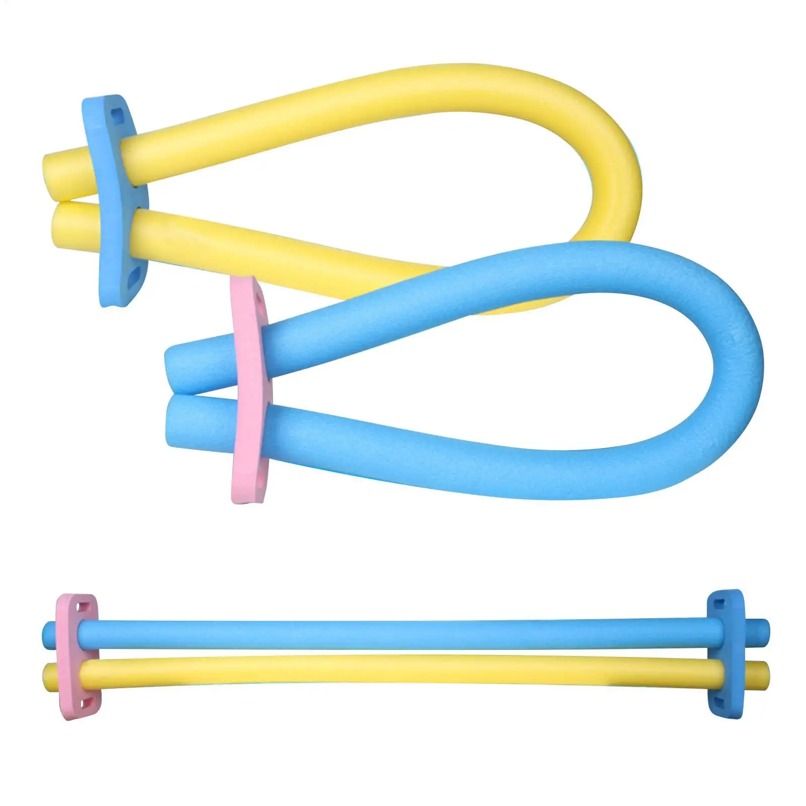 Swimming Noodle Floating Connector 3 Piece Pool Noodles Colorful Connector Heavy-Duty Non-Slip Accessory for Training Tool Lake