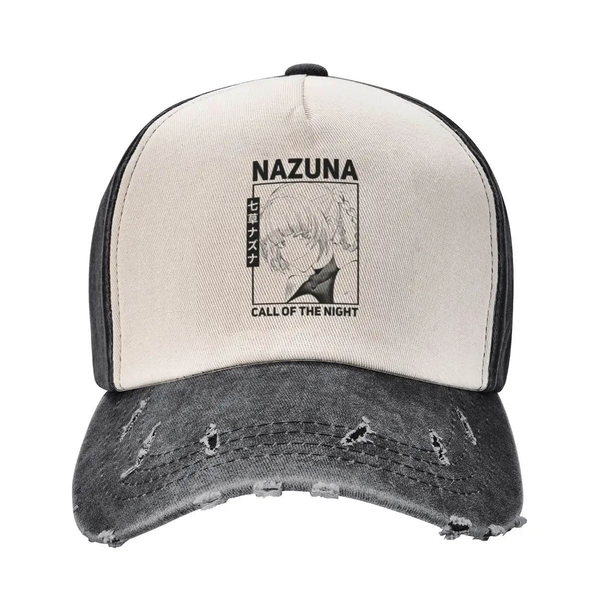 Call of the Night - Nazuna Manga Baseball Cap Anime western Hat Men Golf Wear Women's