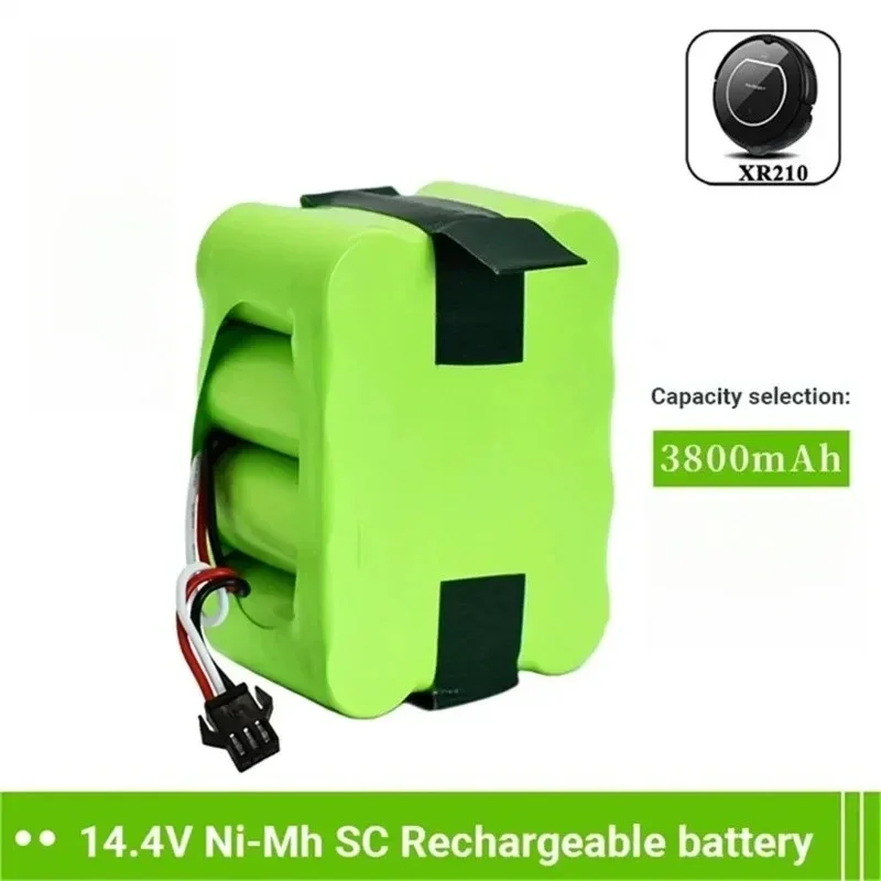 14,4 V Ni-MH 3800mAh para KV8 XR210 XR210A XR210B XR510B XR510C aspiradora Robot de barrido batería recargable