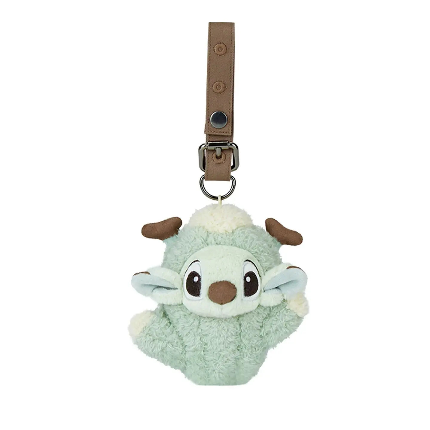 Disney official Stitch Star Trek Desert Series Angel Little Gold Plush Key-chain Bag Pendant Christmas Birthday Gift