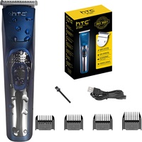 HTC Hair Clipper for Men Electric Beard Trimmer Kit Hair Trimmer USB Charging Waterproof