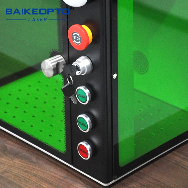 BAIKEOPTO Enclosed Fiber Laser - огляд і ціна Fiber Laser Marking 30W Jewelry