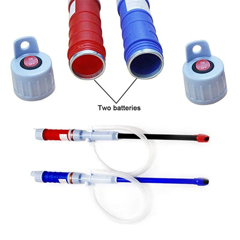 1Pc Vloeibare Olie Overdracht Pomp Waterpomp Aangedreven Elektrische Outdoor Auto Voertuig Brandstof Gas Transfer Zuig Pompen Liquid Transfer olie