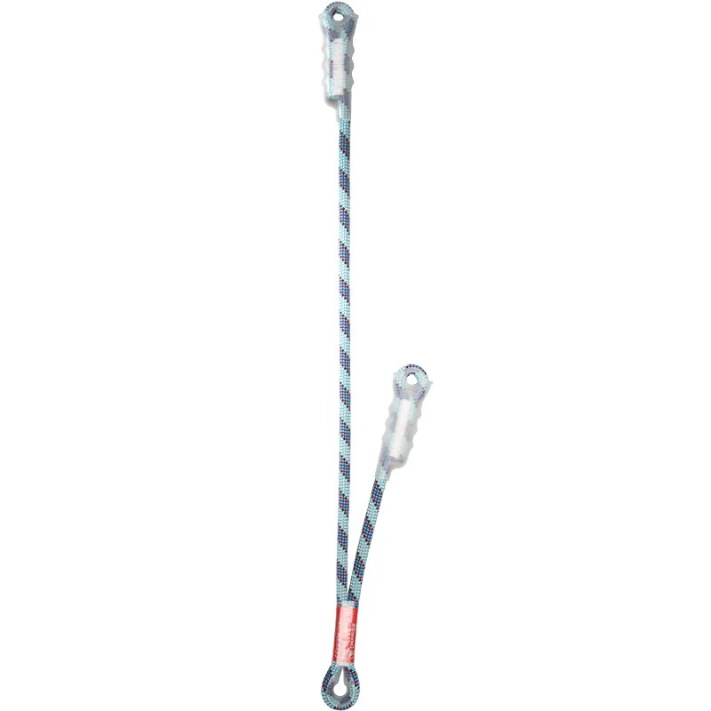 Power Oxtail Rope Fall Protection Device, Outdoor Climbing Speed Lowering Lifesaving, D10.5mm-80/50cm 22kN P610