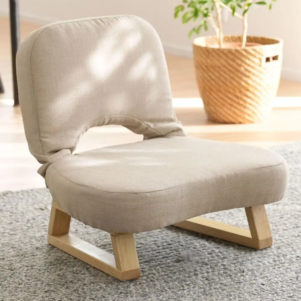 

Compact Zashiki Chair, Vintage Beige, Dimensions: 18.1 x 18.5 x 17.3