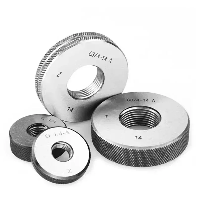 Pierścień gwintowany Rura G Precyzyjny zewnętrzny miernik śrubowy Narzędzie do testowania gwintów G1/16 G1/8 G1/4 G3/8 G1/2 G3/4 G1