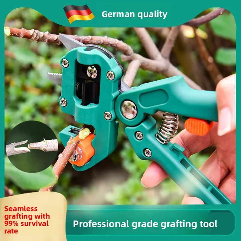 New grafting knife, fruit tree grafting machine, multi-functional scissors, professional budding tool for seedlings