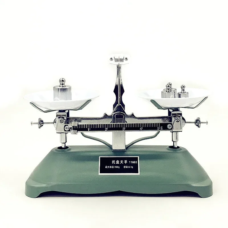 

Table Balance Counterbalance Students Teaching Lab Mechanical Scale Top-pan Balance With Weights Tweezer Max. 1000 g (1g) 1/PK