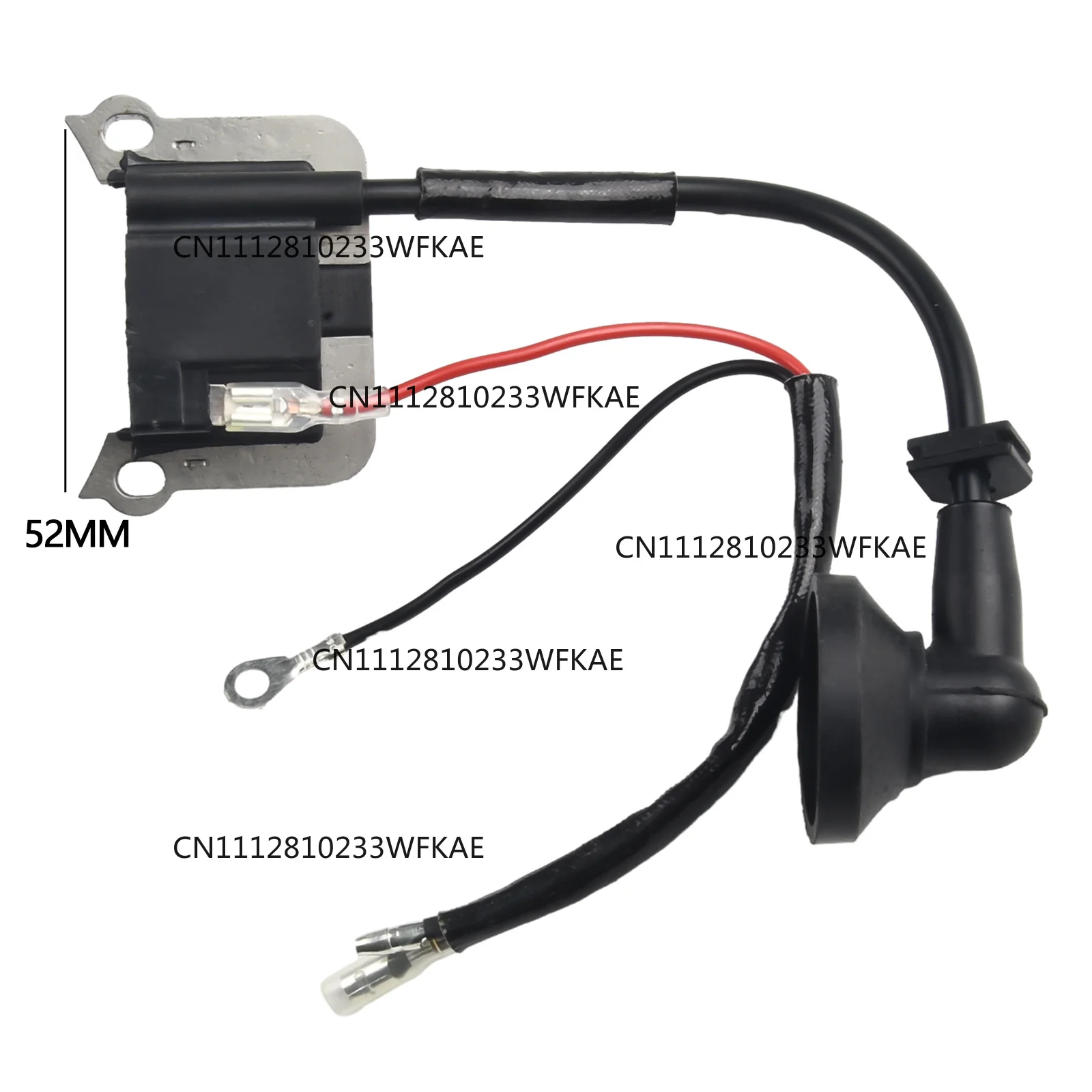 2-Stroke 52mm Center Chainsaw Brush Cutter Lawn Machine Ignition Coil, Replacement Accessories