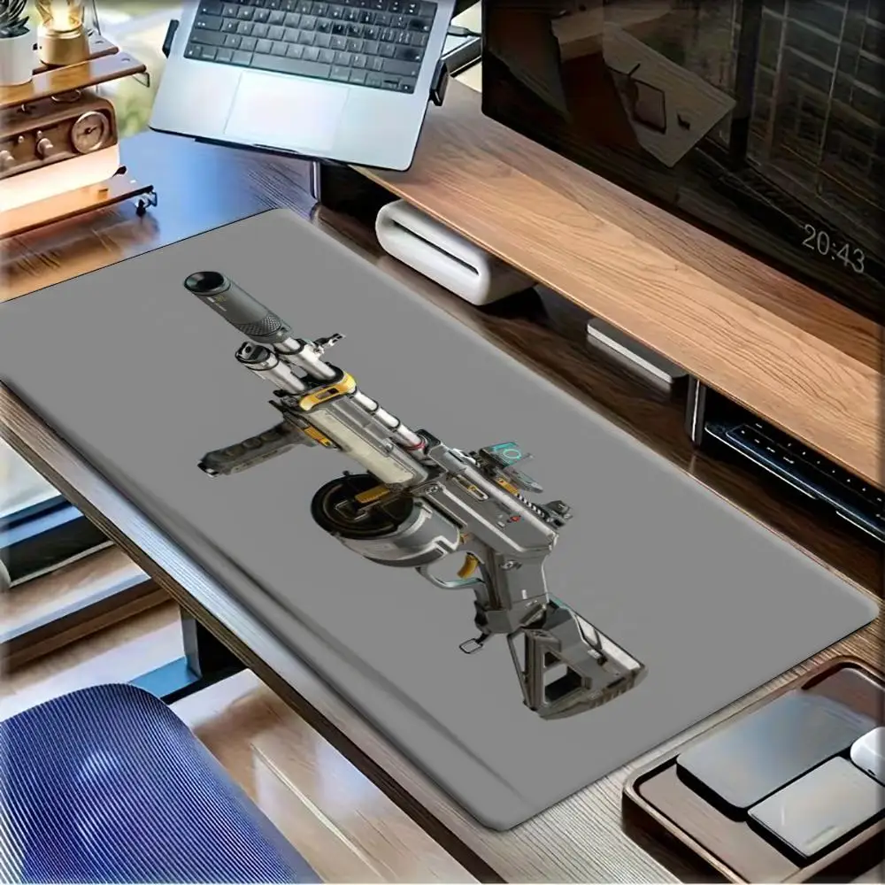 Large XXL Gaming Mouse Pad Desk Mat Keyboard Pad Sci-Fi Tactical Solid Background Non Slip Rubber Base Stitched Edge PC Computer