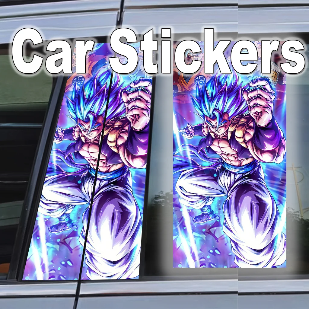 

Anime Self-adhesive Car Decor Dragon Ball Goku Car Door B Pillar Decal Waterproof Sticker Decoration Gift Exterior Super Saiyan