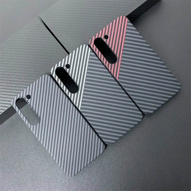 

For Samsung Galaxy S23 Ultra Case Carbon Fiber Stripe PC Matte Cover For Samsung S23 S22 S21 Plus Shockproof Bumper SamsungS23