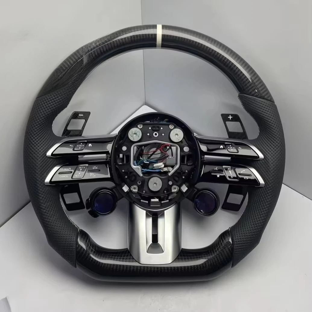 Customized Car Accessories for  Smart Carbon Fiber Steering Wheel